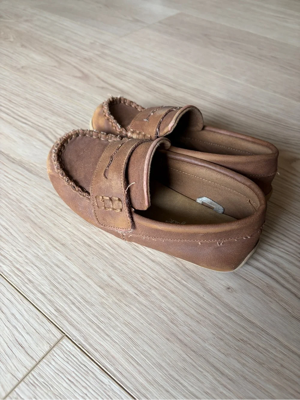 Cat & Jack Brown Moccasin Loafers